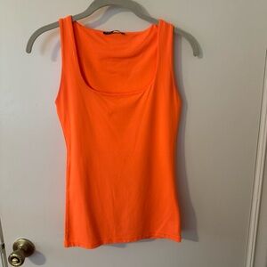 Zara Orange Tank Top
